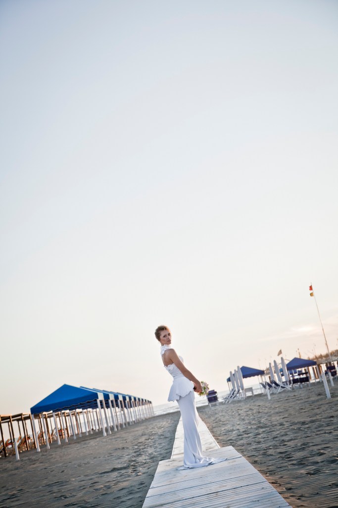 seaside wedding in italy