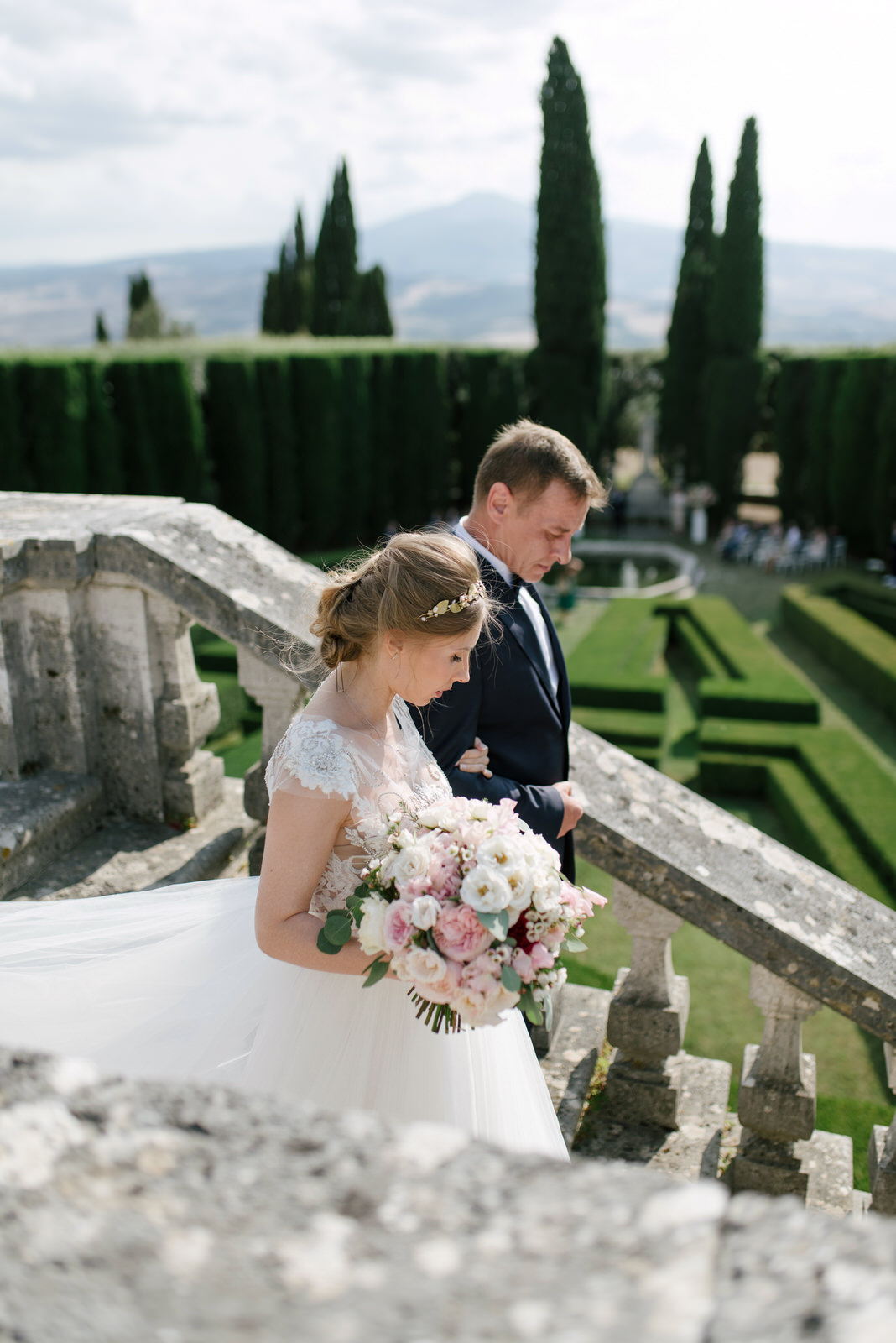 wedding at villa la foce